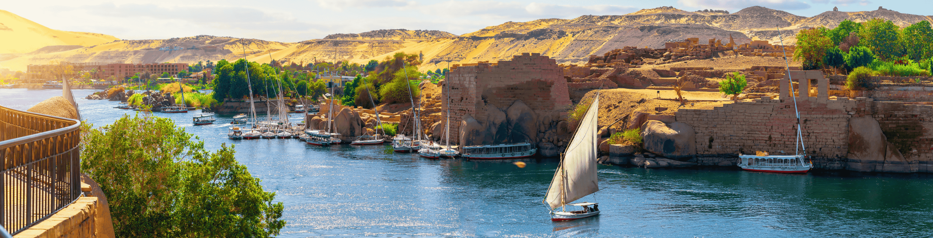 Egito com Cruzeiro pelo Nilo & Sharm El Sheikh